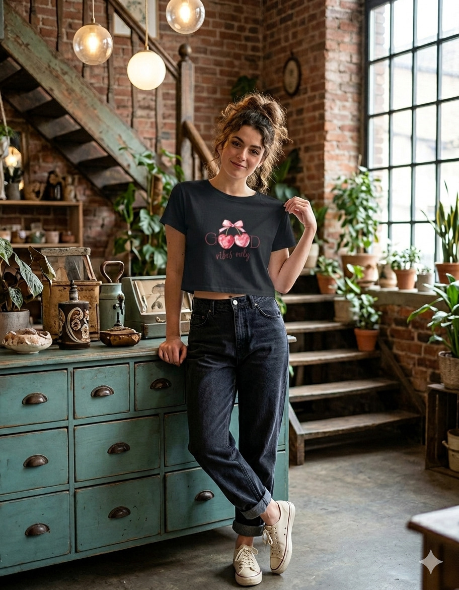 Meet the Vayra Baby Tee: the perfect "not-too-short, not-too-long"