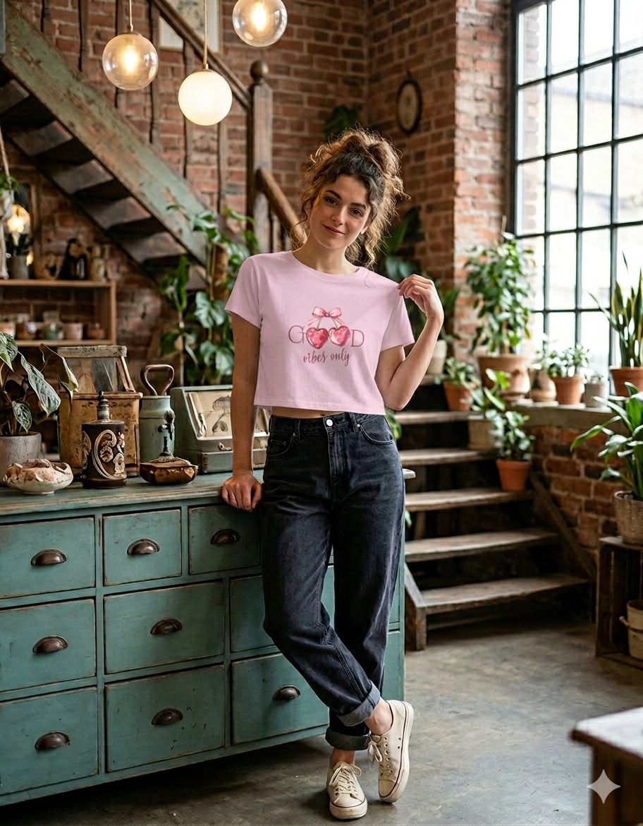 Meet the Vayra Baby Tee: the perfect "not-too-short, not-too-long"