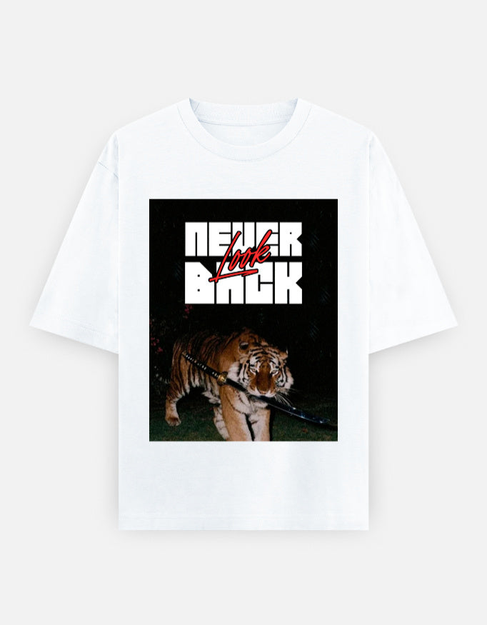 Never Look Back| Unisex Oversized Classic T-Shirt