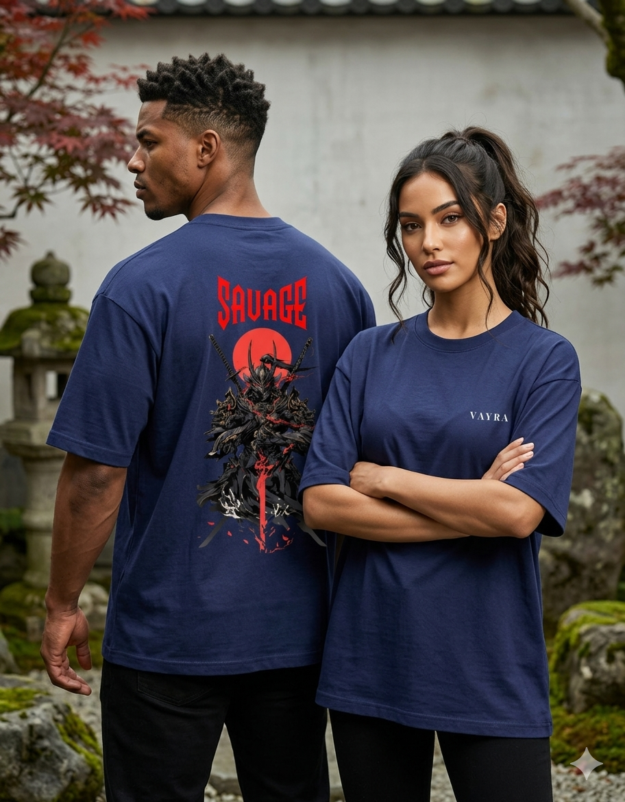 Samurai Unisex Oversized Classic T-Shirt