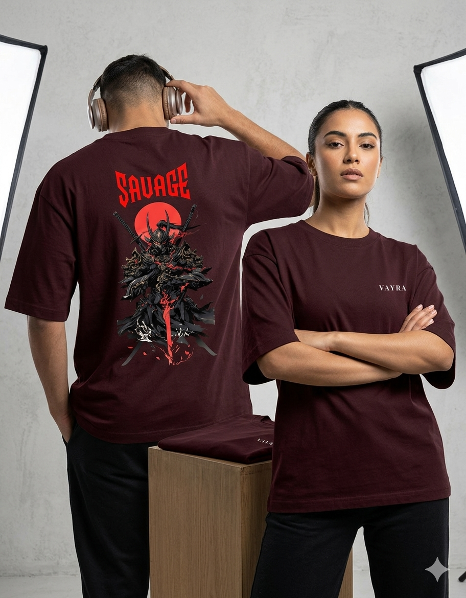 Samurai Unisex Oversized Classic T-Shirt