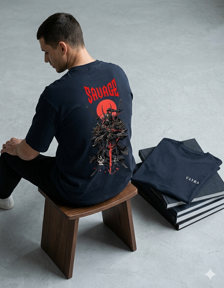 Samurai Unisex Oversized Classic T-Shirt